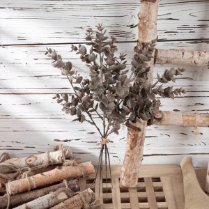 YC1087 Cheap in Stock Artificial Plant Eucalyptus 5 Stems Bunch for Home Office Flowers Bouquet Centerpiece Wedding Decoration