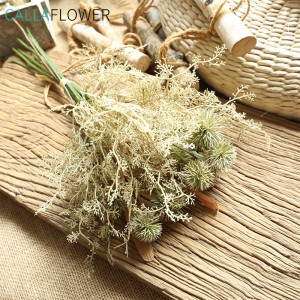 YC1028 Пакет од вештачка трева на големо за вештачко сушено глуварче за украсување венчавки