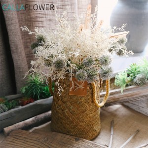 YC1028 Engros kunstig pampas græs bundt kunstig tørret mælkebøtte plante bundt til bryllup dekoration