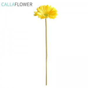 MW01513 Hot Sale Simulation Bulk Home Artificial Pu Daisy Single Stem Mother’s Day Gift Home Decoration