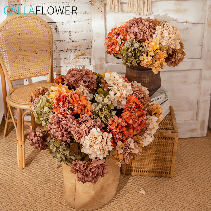 MW24833 Artificialis Flos Hydrangea Factory Direct Sale Decorative Flower Nuptialis Centrepieces