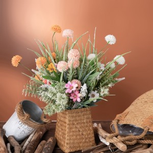 CF01197 Künstlicher Löwenzahn, kleiner wilder Chrysanthemenstrauß, neues Design, dekorative Blumen und Pflanzen
