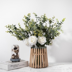DY1-2300 artificial Frumos tulpină de trandafir lung buchet de flori pentru decorarea nunții acasă