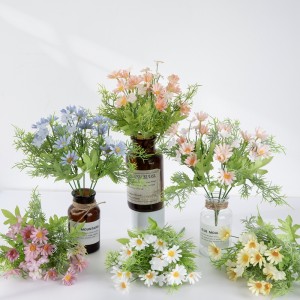 MW66895 2023 Spring New Arrival Cheap Artificial Flower Daisy Bunch for Home Garden Wedding Centerpieces Table Decorations