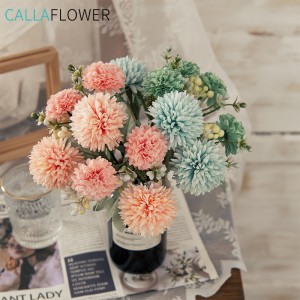 MW83116 Artificial Flower Bouquet Artificial Multilayer Dandelion Bundle Nij ûntwerp Wedding Supplies