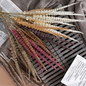 MW09103 Oreille de Grain en Mousse 35.8 ″ Plantes Artificielles à Longue Tige pour Décoration de Maison Pièce Maîtresse Couronne de Mariage DIY