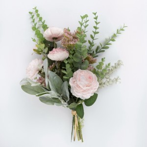 CF01029 Künstlicher Blumenstrauß Pfingstrose Heißer Verkauf Hochzeitsdekoration