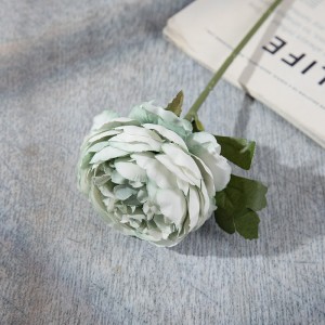 MW57892 Adorn de te de seda Roses Decoració de flors de casament flor artificial Camèlia per a venda a l'engròs