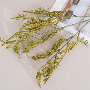 Mw66004 flores artificiais rime vara espuma planta de plástico para buquês diy festa de casamento chá de bebê decoração de casa
