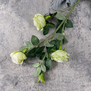 MW15189 Hochzeits-Mittelstücke, Seidenrosen, Stiele, Großhandel, Rosenpflanze, künstliche Blume