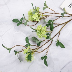 Fleurs de cerisier de neige artificielles en Latex, 4 couleurs disponibles, pour décoration de fête de mariage à domicile, offre spéciale, MW94001