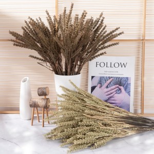 MW89003 Artificial Plastic Wheat Branch Overall Length 49cm for Home Wedding Decoration