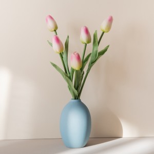 MW01502 Künstliche Pu-Tulpe, dekorative Blume, Blumen-Imitat für Heimdekoration MW01502