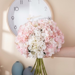 МВ52665 Вештачки цвет хортензије вруће продаје свадбена декорација свилено цвеће