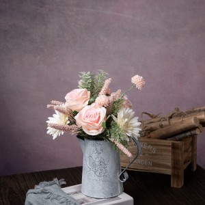 CF01201 Штучна троянда, хризантема, кульбаба, букет, новий дизайн, весільний букет, шовкові квіти