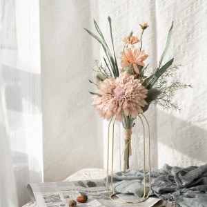 CF01042 Букет од вештачки сончоглед хризантеми Нов дизајн Декоративни цвеќиња и растенија