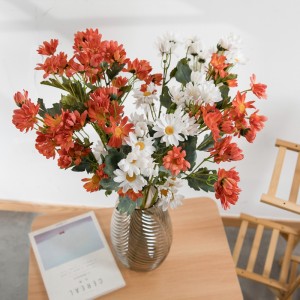 YC1031 व्यावसायिक Lorelei सूर्य फूल शाखा कृत्रिम सजावट बिक्रीको लागि