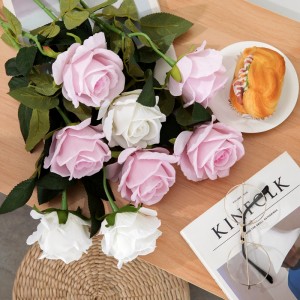 طرح جدید MW03332 گل رز ابریشمی با کیفیت عالی در دکوراسیون عروسی گل