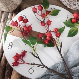 MW25584 Artificial Flower Berry Hot Selling Christmas Picks Feestlike Decorations