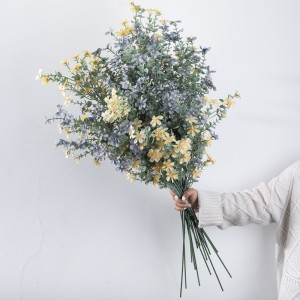 MW98001 ประดิษฐ์สาขายาวดอกไม้ป่า Gardenia ดอกไม้สำหรับงานแต่งงานหน้าแรกกิจกรรม GARDEN PARTY ตกแต่งโมเดิร์นในร่ม