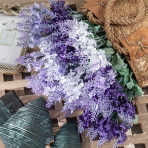 MW02611 Home Interior Dekoration Künstliche Blume 10 Köpfe Simuliertes Lavendelspray