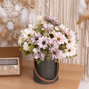 MW55508 Umjetni cvjetovi tratinčica Kozmos Vjenčani buket Aranžmani za vrt za kućne zabave za središnje ukrase stolova