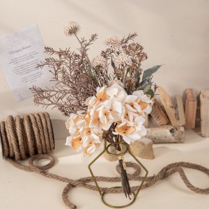 CF01006 Bouquet di ortensie di tarassaco artificiale Nuovo design Fiori e piante decorative