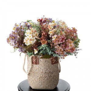 MW24832 હેન્ડ કલગી લગ્ન કૃત્રિમ ફૂલો ઘર સજાવટ માટે સુશોભન ફ્લોરલ