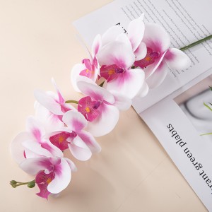 MW31580 veľkoobchodný predaj umelých latexových kvetov orchidea phalaenopsis z hodvábu Cattleya