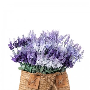 MW02611 Huis binneversiering Kunsmatige blom 10 koppe gesimuleerde laventel spuit