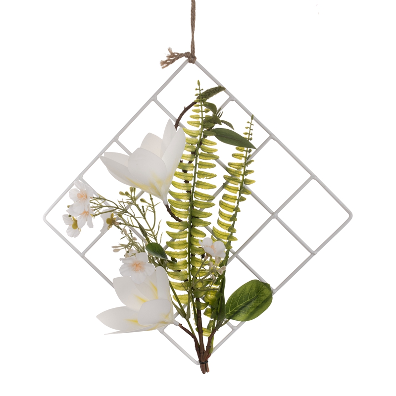 CF01019 Bunga Buatan Kisi Hiasan Dinding Pakis Anggrek Realistis Hadiah Hari Ibu