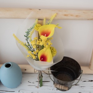 CF01099 Sztuczny bukiet kalii i cierni w kształcie kulek Nowy projekt Dekoracyjne kwiaty i rośliny
