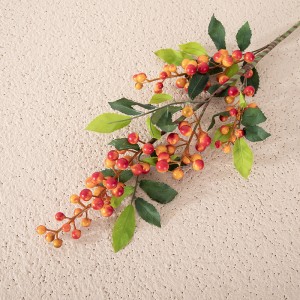 MW30000 Wholesale Artificial Berry Branch For Table Decoration Artificial Fruit Branches
