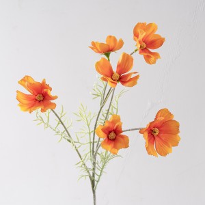 CL07001 Penjualan Panas Eropa Primrose Sutra Buatan Gesang Bunga Kain Coreopsis Batang Tunggal untuk Dekorasi Rumah Meja Deco