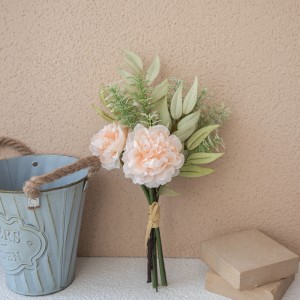 CF01113 Bouquet de pivoines artificielles nouveau Design Bouquet de mariée décoration de jardin de mariage