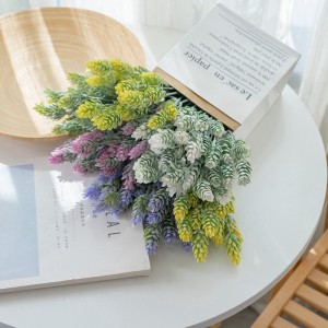 MW05555 Kunsmatige blomplantbos dennenegelgrasboeket/bondel Kersversiering
