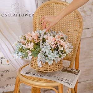 MW66788 عمده فروشی گل مصنوعی جدید دسته گل مگنولیا تزیین هدیه عروسی