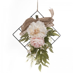 CF01067 Agățat pe perete Tea Rose Dahlia Fundal cu flori de înaltă calitate