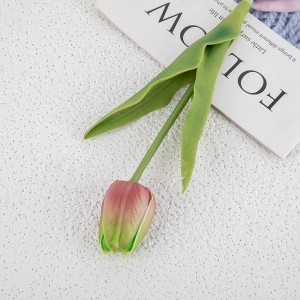 MW54102 PU Tulips Artificial Real Touch Wedding Flower Mini Tulip Don Kayan Gida