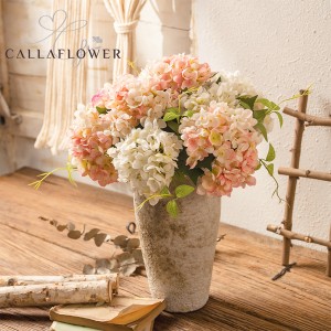 MW52666 Wholesale Silk Hydrangeas wedding artificial flower as gift Arrangements decoration