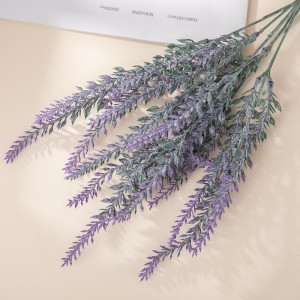 MW53462 Cheap Handmade Artificial Flowers Plastic Lavender Floral For Festival Party Deco