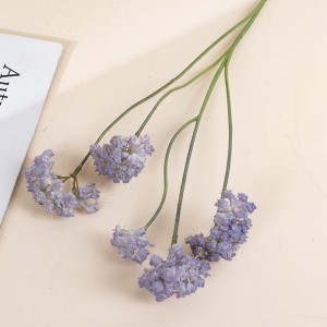 MW66007 Flores artificiales de Myosotis Gypsophila, aliento de bebé de espuma para el hogar, jardín, fiesta, decoración de boda