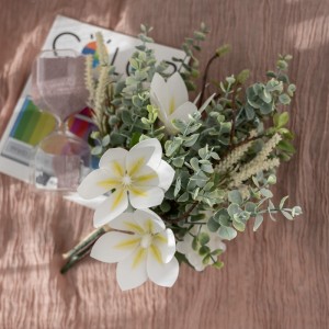 CF01031 Bó hoa nhân tạo Hoa mộc lan Hydrangea Thiết kế mới Đồ dùng cho đám cưới