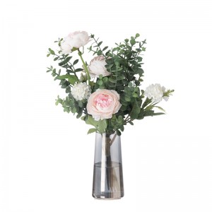 CF01142 Artificial Lotus Hydrangea Bouquet New Design Garden Wedding Decor