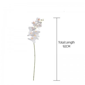 MW31580 χονδρική πώληση τεχνητό λατέξ ορχιδέα phalaenopsis silk cattleya λουλούδι