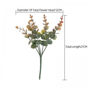 MW20202 Multifunctional Eucalyptus artificial Green Dried Leaves wedding decoration flower made in China