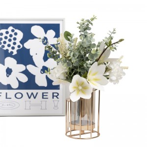 CF01031 Bouquet di fiori artificiali Magnolia Hydrangea New Design Wedding Supplies