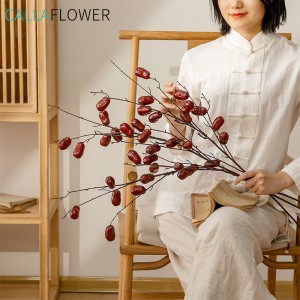 MW10891 ดอกไม้ประดิษฐ์พุทราดีไซน์ใหม่ดอกไม้ตกแต่งงานรื่นเริง