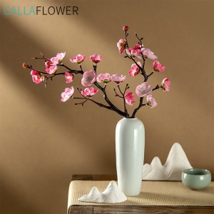 MW36895 Plum Blossom Artificial Flowers for Wedding Centerpieces