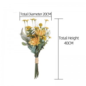 CF01185 Artificial Crab Claw Chrysanthemum Daisy Thorn Ball Bouquet Hot Selling Garden Wedding Decoration